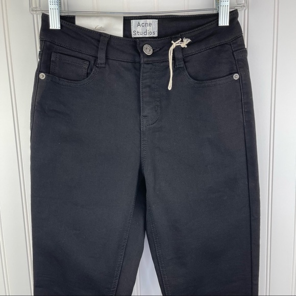 Acne Studios New Skin 5 Used Black Jeans Size 28 / 32 - Picture 3 of 12